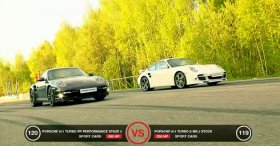 Porsche 911 Turbo vs Nissan GT-R