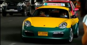Porsche Thailand Taxi