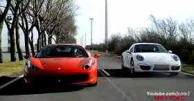 Porsche 991 Carrera S vs Ferrari 458 Italia