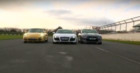 Porsche 911 Turbo vs Nissan GT-R vs Audi R8 V10