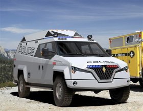 Бронированный автомобиль для полиции TX7 Multi Mission Vehicle