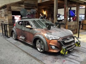 Hyundai Veloster Turbo Zombie Survival Machine -     