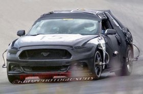 Фотошпионы сумели сфотографировать Ford Mustang