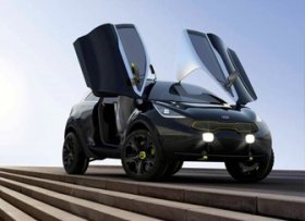 Корейские автомобилестроители показали свой новый концепт Kia Niro