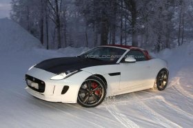 Новые тесты для автомобиля Jaguar F-Type