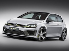 Volkswagen планирует серийно выпускать модель Golf в версии R 400