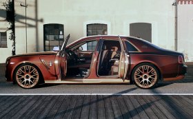 Тюнинг Rolls-Royce Ghost от ателье Mansory