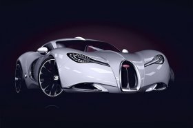 Обновленный облик Bugatti
